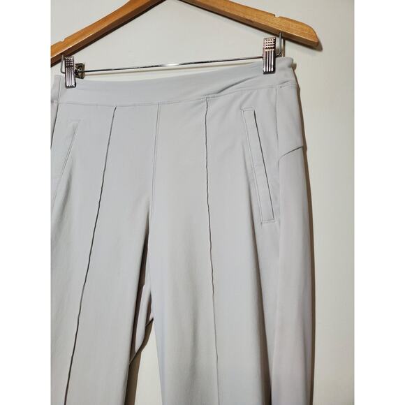 Athleta Womens 6 Endless High Rise Pants Straight Leg Elastic Waist Pockets - Picture 3 of 12